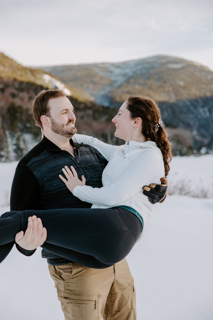 crawford notch engagement session