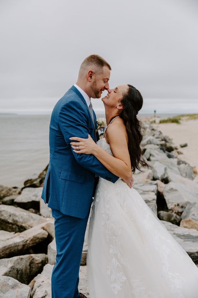 dowses beach wedding photographer