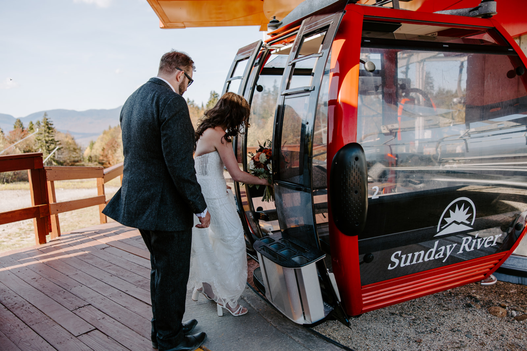 sunday river wedding photographer